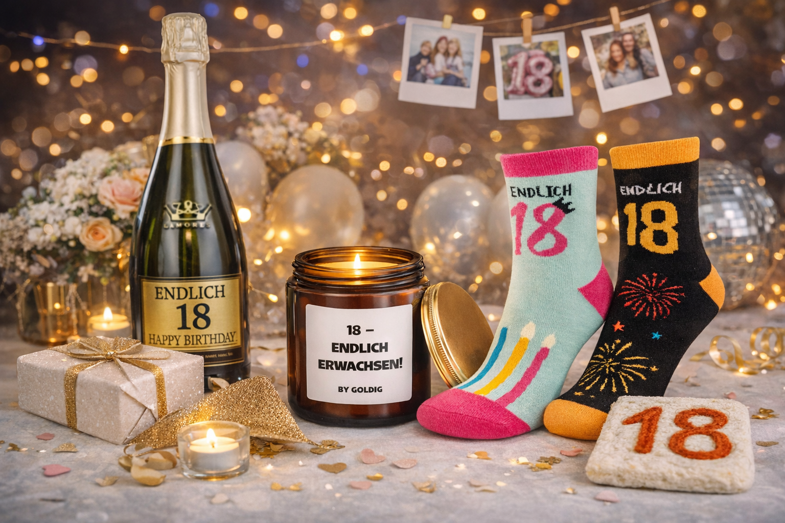 Idées de cadeaux pour un 18e anniversaire