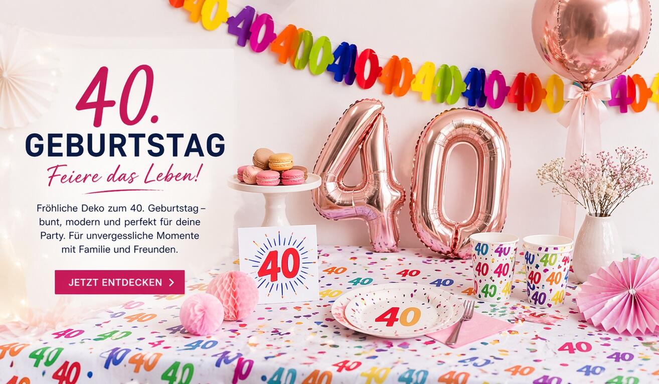 40 Geburtstag