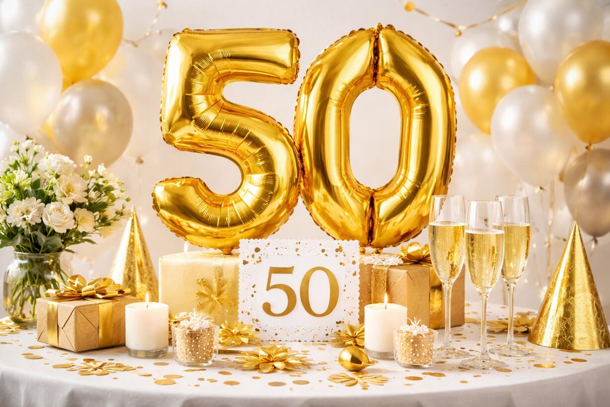 50 Geburtstag feiern