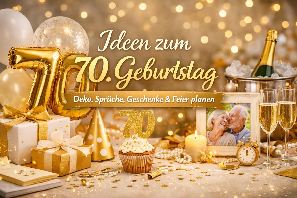 Geschenke zum 70 Geburtstag Familie Erinnerungen