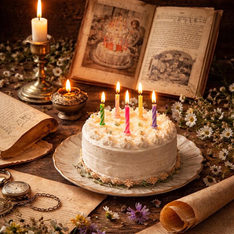 Geburtstagskerzen-geschichte-Bedeutung