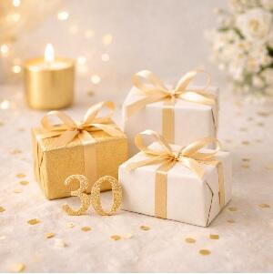 Geschenkideen zum 30 Geburtstag modern und persönlich