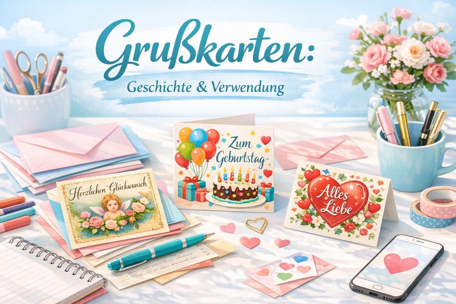 Grusskarten-geschichte-verwendung