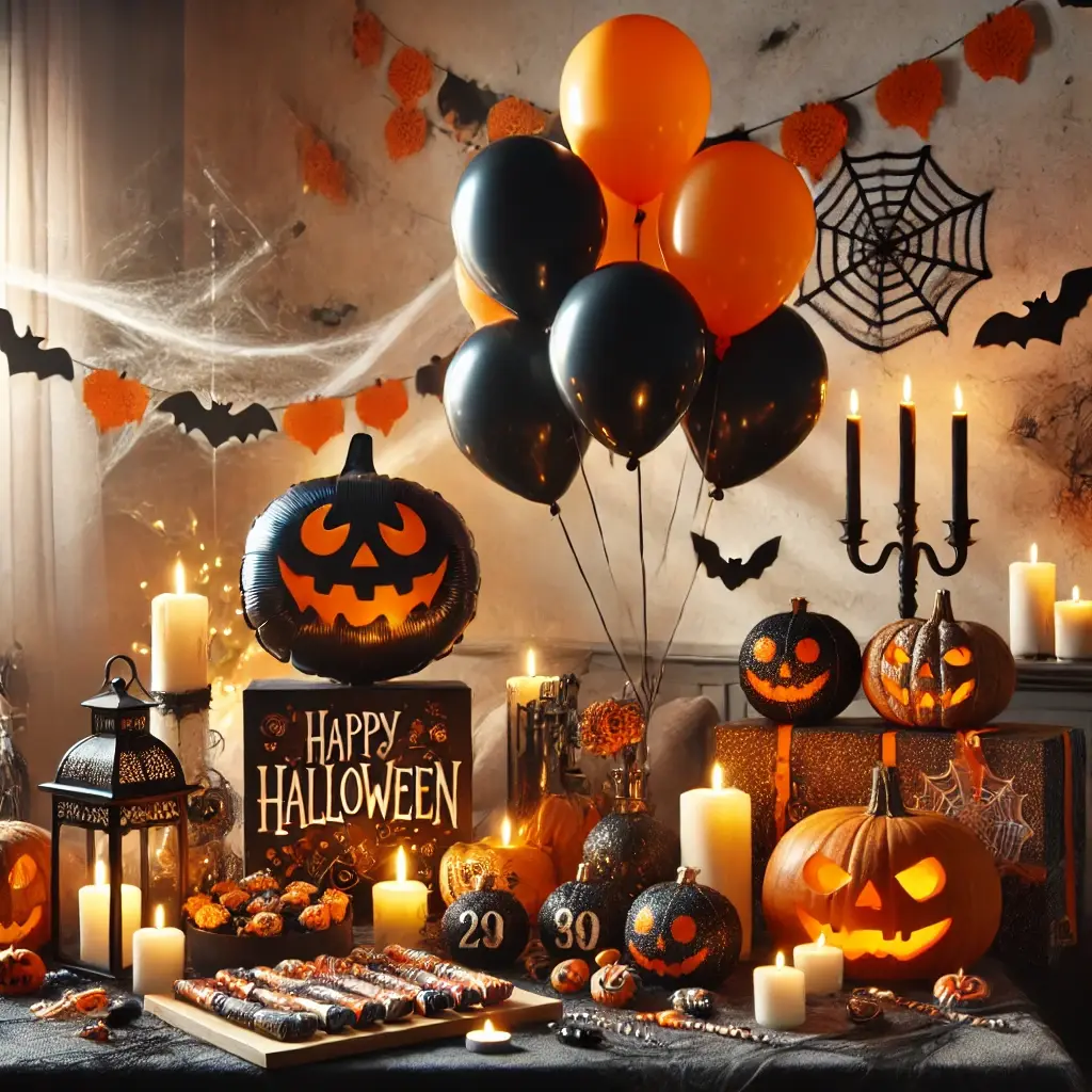 Halloween-party-deko