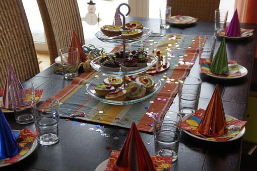 50 Geburtstag Party Picker spieße mit Fahne Tisch Deko Dekoration Feier 
