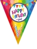 Geburtstag Wimpelkette Fahnen Girlande Happy Birthday