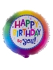 Folie Ballon Happy Birthday 45 cm