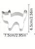 Katzen-Ausstechform – 9 Motive zur Auswahl