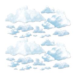 Flauschige Wolken Wanddekoration