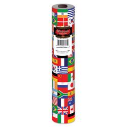 International Flagge Tischdecken auf Rolle