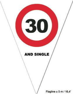 Wimpelkette 30 Jahre Traffic Sign