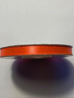 Satinband 6 mm Neon Orange