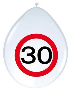 Ballon 30 Jahre Traffic Sign