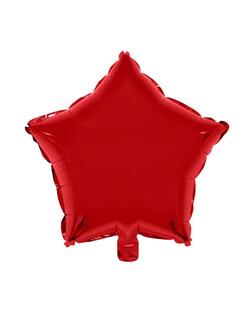 Folienballon Sterne Rot 46 cm