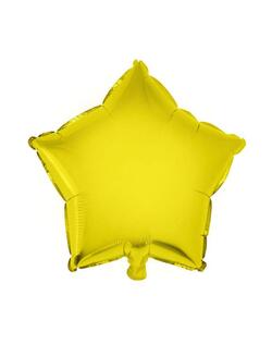 Folienballon Sterne Gold 46 cm