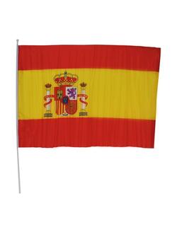Drapeau espagnol sur le bâton