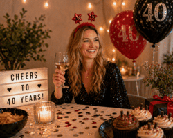 Geburtstag Haarreif 40 Jahre