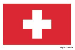 Schweiz Flagge 90 x 150cm