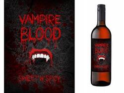 Flaschenetiketten "Vampire"