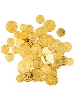 Piraten Schatz Gold Münzen