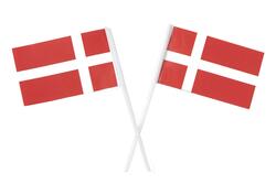 Dänische Flaggen Pickers