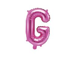 Folien Buchstabenballon G Pink 35 cm