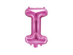 Folienballon Buchstabe I Pink 35 cm