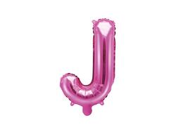 Folienballon Buchstabe J Pink 35 cm