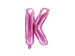 Folienballon Buchstabe K Pink 35 cm