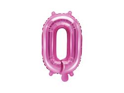 Folien Buchstabenballon O Pink 35 cm