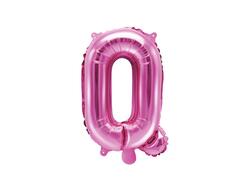 Folien Buchstabenballon Q Pink 35 cm