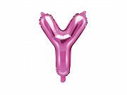 Folien Buchstabenballon Y Pink 35 cm
