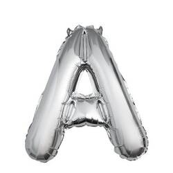 Buchstaben A Folienballon Silber