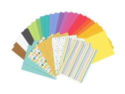 Farbiges A4 Papier Set