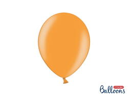 50 Metallic Orange Ballons 27cm