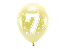 ECO Ballon 7 Jahre Gold