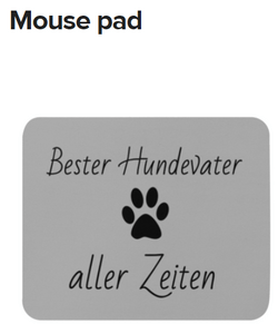 Mouse Pad Bester Hundevater