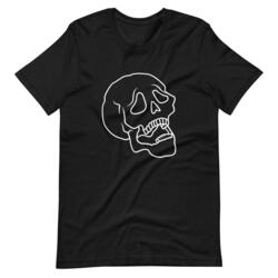 T-Shirt Crâne Noir