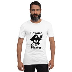 T-shirt Attention aux pirates