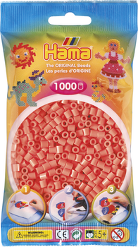 HAMA Perles Midi 1000 pièces Rouge Pastel