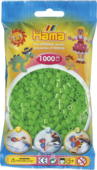 Perles thermocollantes Midi 1000 pièces Vert Fluo