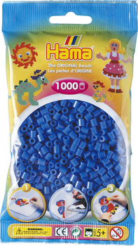 Perles à repasser Midi 1000 pièces bleues