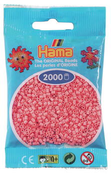 HAMA MINI Perlen 2000 Stück Hellrot