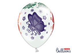 Schmetterling Ballons 6 Stück