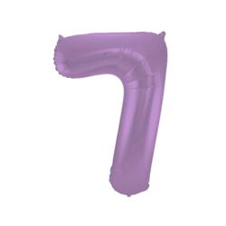 Ballon numéro 7 violet 86cm