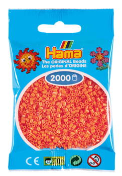 HAMA MINI Perlen 2000 Stück Apricot