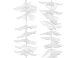 Weissem Blumen Girlande 180cm