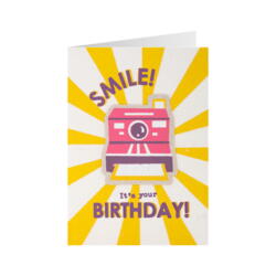 Geburtstagskarte Canvas Smile It´s your Birthday