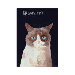 Postkarte Grumpy Cat