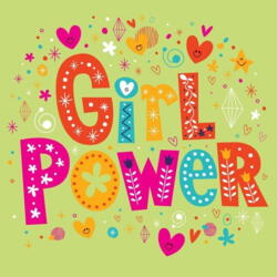 Zelltuch Servietten Girl Power